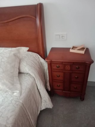Dormitorio completo: Cama 150 + Armario 250