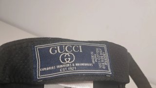 Gorra Gucci Negra Original