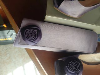Zapatos y cartera de fiesta/boda