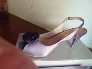 Zapatos y cartera de fiesta/boda