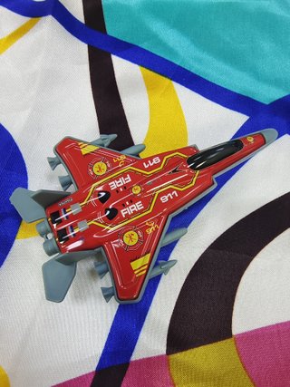 Avión de Juguete Bomberos 911