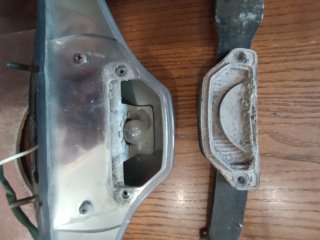 Luce targa Fiat 500 Anno 60 + Accessori