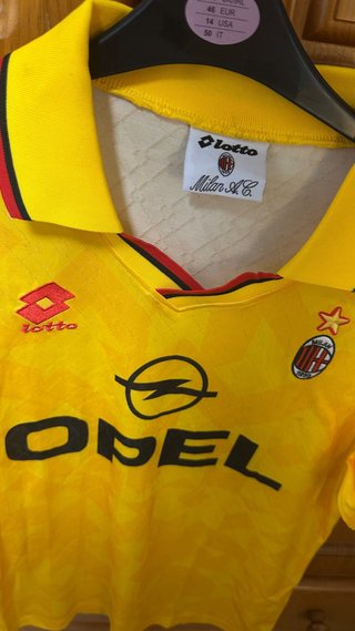Camiseta AC Milan Lotto Polo Talla S