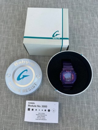 Reloj Casio Baby-G BG-5600SA Morado  NUEVO