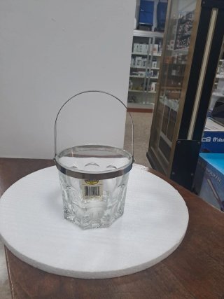 Cubeta Hielo Duralex Cristal y Metal