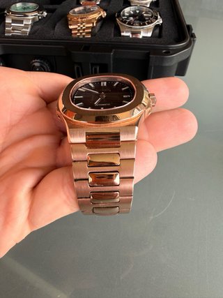Seiko Mod Patek Philippe Oro Rosa