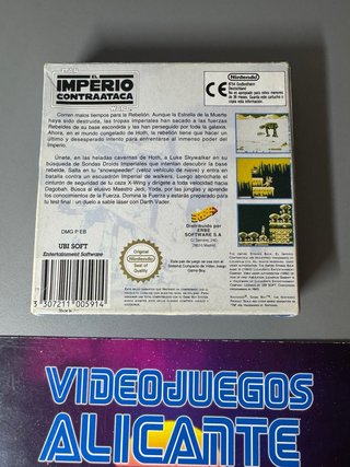 Star Wars: El Imperio Contraataca Game Boy ESP
