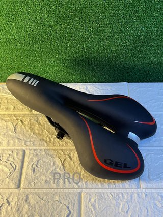 Sillín de gel para bicicleta de montaña