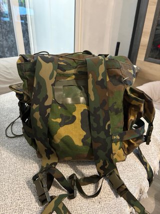 Mochila camuflaje militar