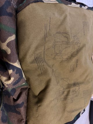 Mochila camuflaje militar