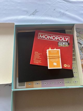 Monopoly Viaja por el Mundo Juego de Mesa