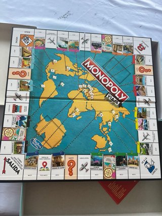 Monopoly Viaja por el Mundo Juego de Mesa