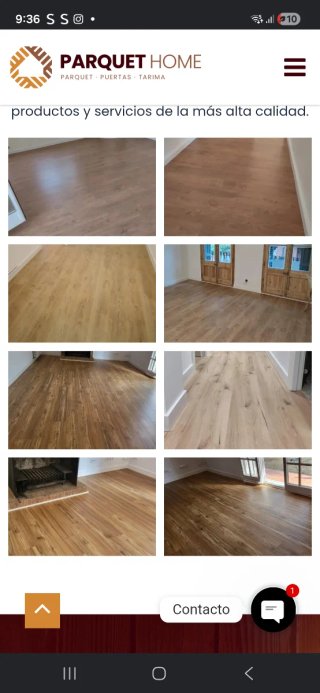 Parquet 100% nuevo a mitad de precio