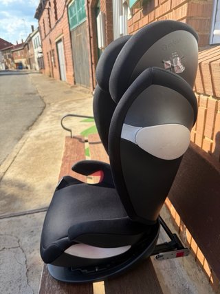 Silla de coche para bebé negra