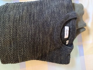 2 Jerséis Jack & Jones Negro y Beige