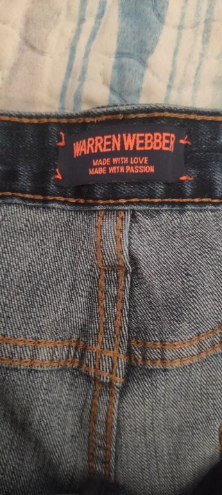 Vaqueros Warren Webber Hombre Azul