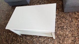 Mesa de centro elevable VITTERYD blanca