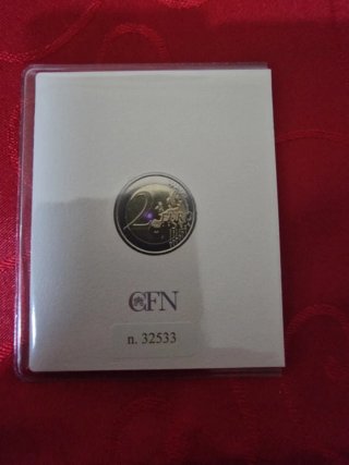 Moneta commemorativa 2€ Vaticano 2025 Sede Vacante
