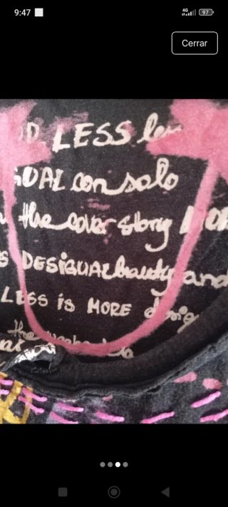 Camiseta tirantes Desigual S/M