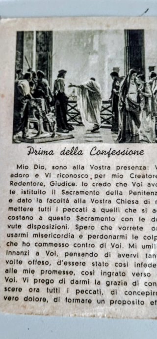 Lotto santini d'epoca