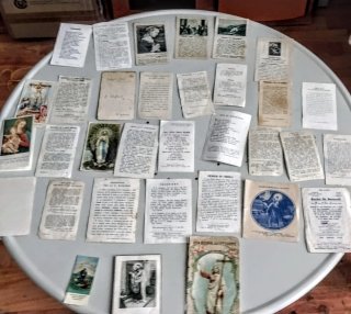 Lotto santini d'epoca