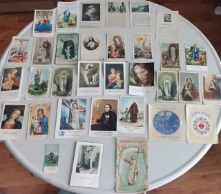 Lotto santini d'epoca