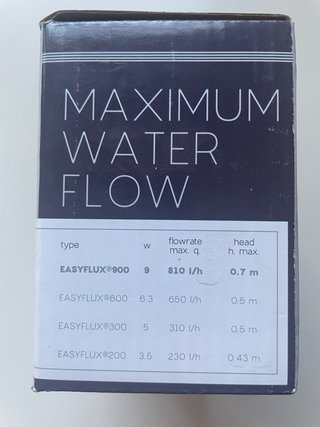 Bomba de agua Easy Flux 900 Tecatlantis