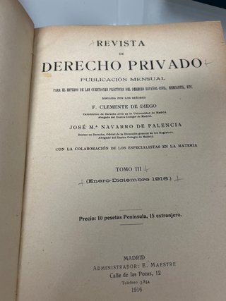 Lote 3 Libros Antiguos Derecho Privado