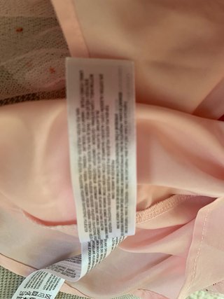 Vestito organza Primark bimba 2/3 anni