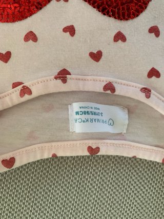 Vestito organza Primark bimba 2/3 anni