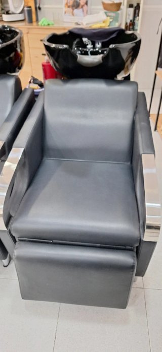 Lavacabezas de peluquería negro