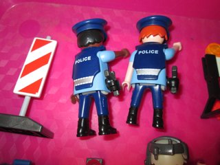 Lote Playmobil Policías y Fuerzas Especiales