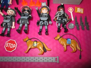 Lote Playmobil Policías y Fuerzas Especiales