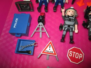 Lote Playmobil Policías y Fuerzas Especiales