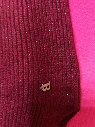Top sin mangas Brownie Rojo Talla XS