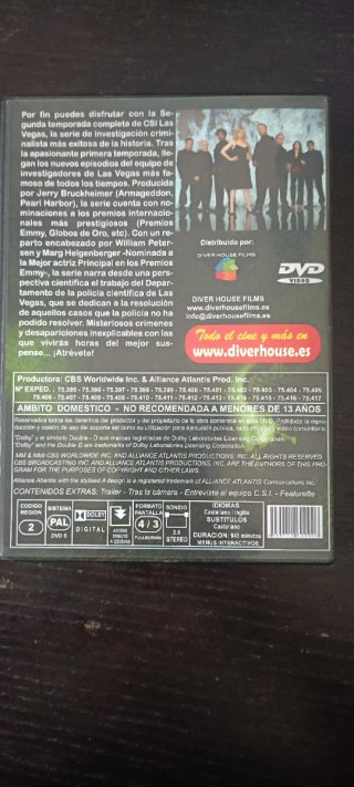 Pack CSI Las Vegas Temporadas 1-3 DVD