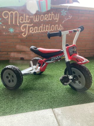 Triciclo Monty BMX Rojo