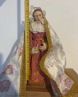 Virgen Capi i Pota Antigua con Rosario