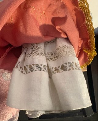 Virgen Capi i Pota Antigua con Rosario