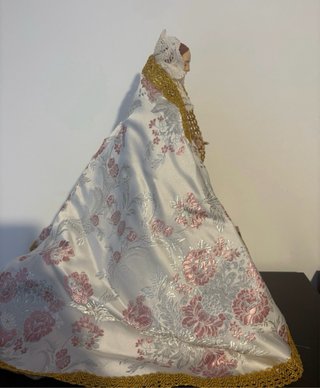 Virgen Capi i Pota Antigua con Rosario