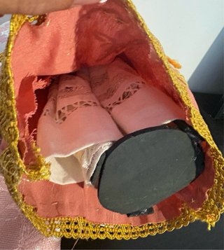 Virgen Capi i Pota Antigua con Rosario