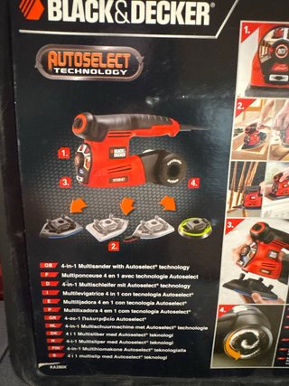 Lijadora Black & Decker