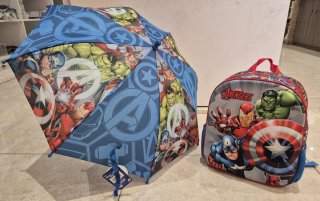 Conjunto mochila y paraguas Disney