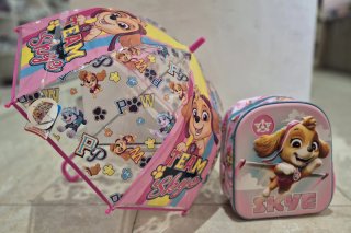 Conjunto mochila y paraguas Disney