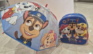 Conjunto mochila y paraguas Disney