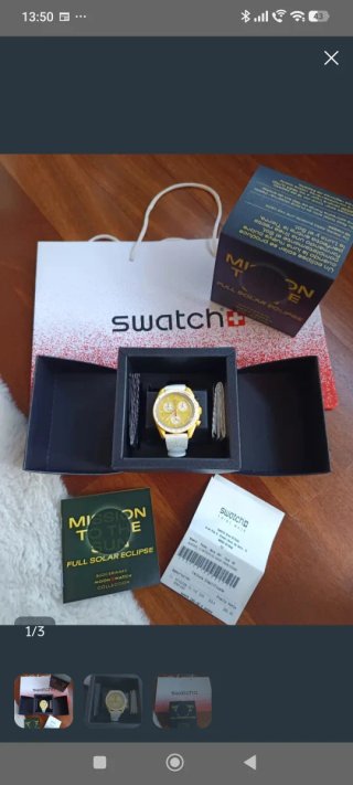 Swatch x Omega MoonSwatch Full Solar Eclipse
