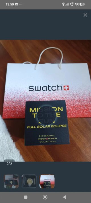 Swatch x Omega MoonSwatch Full Solar Eclipse