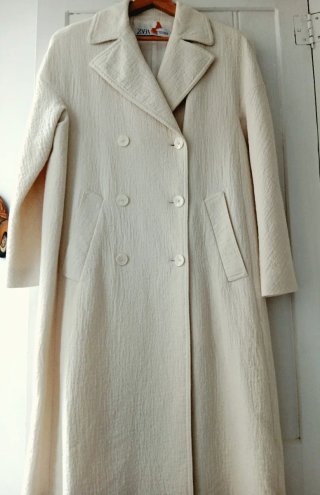 Abrigo Zara Verano Viscosa Talla L