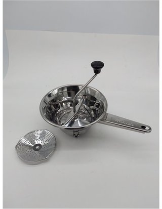Moulinex Classic - Molinillo de verduras manual - incluye dos parrillas - acero inoxidable - tamaño pequeño - apto para lavavajillas
