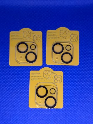 Pack 3 protectores cámara iPhone 15/15 Plus